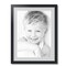 ArtToFrames 20x26" Matted Picture Frame with 16x22" Single Mat Photo Opening Framed in 1.25" Black and 2" Mat (FWM-3926-20x26)